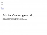 contentfish.com Webseite Vorschau