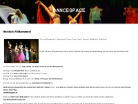 dancespace.de Webseite Vorschau