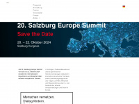 salzburg-europe-summit.eu Webseite Vorschau