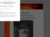 germanische-goetter.net Webseite Vorschau