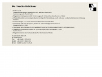 brueckner-recht.de Webseite Vorschau