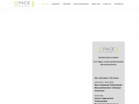 iq-face.de Webseite Vorschau