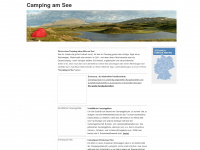 campingamsee.org Webseite Vorschau