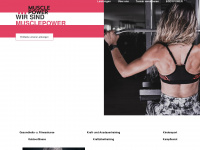 musclepower-kitzingen.de Webseite Vorschau