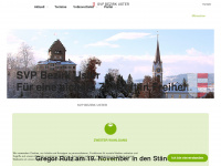 svpbezirkuster.ch Webseite Vorschau