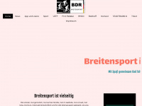 bdr-breitensport.info Webseite Vorschau