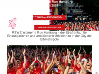 womensrun-hamburg.de Webseite Vorschau