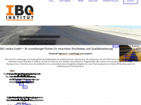 ibq-institut.de Webseite Vorschau