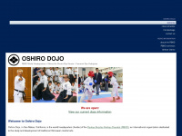 oshirodojo.com Webseite Vorschau