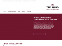 treuhandzumamtshaus.ch Webseite Vorschau