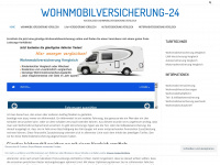 wohnmobilversicherung-24.de Webseite Vorschau