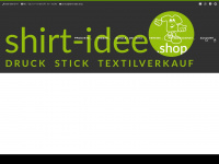 shirt-idee.shop Webseite Vorschau