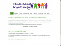 kinderhaus-loenneberga.de Webseite Vorschau