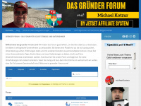 gruender-forum.com Webseite Vorschau
