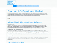 ersatzbau-freizeithaus.ch Webseite Vorschau
