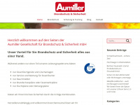aumiller-brandschutz.de Webseite Vorschau
