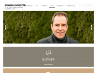 thomas-schaefer.org Webseite Vorschau