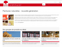 leinos.fr Webseite Vorschau