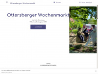 ottersbergerwochenmarkt.de Webseite Vorschau