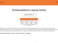 schlüsseldienst-leipzig-gohlis.de Webseite Vorschau