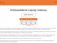schlüsseldienst-leipzig-lindenau.de Webseite Vorschau
