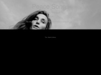peace-song.com Webseite Vorschau
