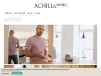 achillundsoehne.com Webseite Vorschau
