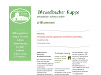 meuselbacher-kuppe.de Webseite Vorschau