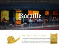 rocaille.de Webseite Vorschau