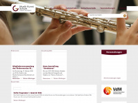 musik-kunstschule-garbsen.de Webseite Vorschau