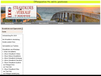strandkorb-verkauf.de Webseite Vorschau