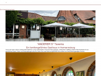 anderers-taverna.de Webseite Vorschau