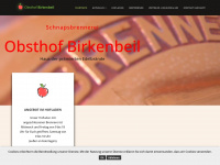 obsthof-birkenbeil.de Webseite Vorschau