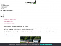 diefussballschule-fueralle.de Webseite Vorschau