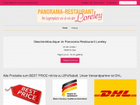 loreley-panorama-onlineshop.de Webseite Vorschau