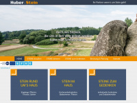 huber-stein.at Webseite Vorschau