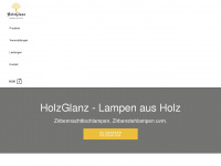 holzglanz.com Webseite Vorschau