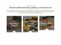 catering-genuss.de Webseite Vorschau