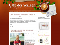 cafe-der-verlage.de Webseite Vorschau