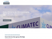 climatec.de Webseite Vorschau