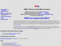 icking-music-archive.org Webseite Vorschau