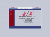 computerstickerei4u.de Webseite Vorschau