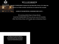 old-fashion-bar.ch Webseite Vorschau