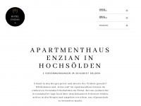 hochsoelden-apartment.com Webseite Vorschau