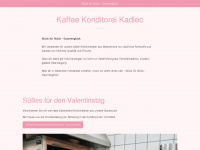 kadlec.co.at Webseite Vorschau