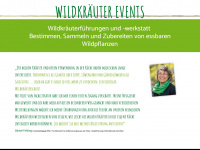 wildkraeuter-events.de Webseite Vorschau