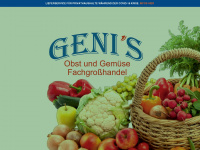 genis-obst-gemuese.de Webseite Vorschau