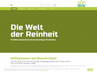 bioreineder.at Webseite Vorschau