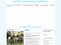 aerztehaus-reusslistrasse.ch Webseite Vorschau