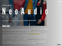 neoaudio.com Webseite Vorschau